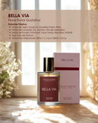 BELLA VIA - O perfume que transforma sua presença em lembrança inesquecível!